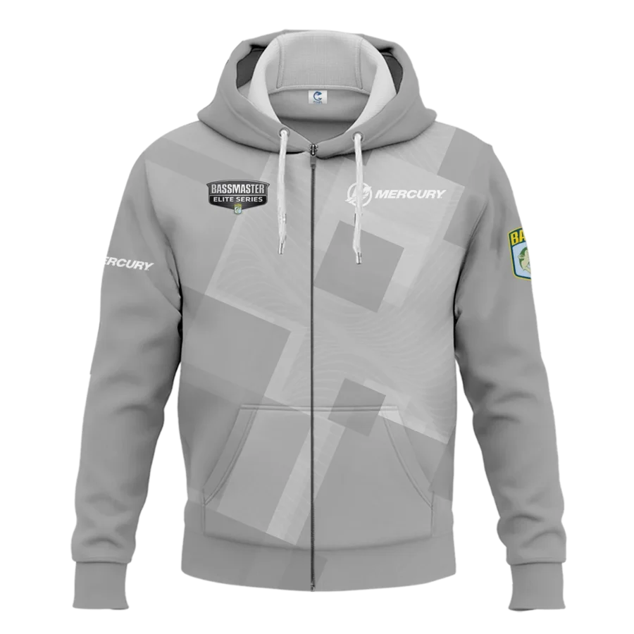 Zipper Hoodie Fishing Tournaments Sport Classic Hoodie Mercury Bassmaster Elite Tournament Hoodie