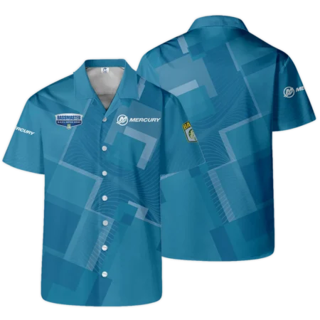 Fishing Tournaments Sport Classic Hawaiian Shirt Mercury B.A.S.S. Nation Tournament Hawaiian Shirt