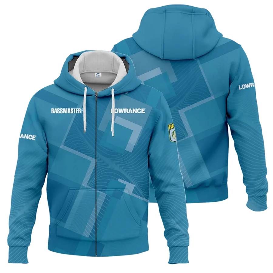 Zipper Hoodie Fishing Tournaments Sport Classic Hoodie Lowrance Bassmasters Tournament Hoodie