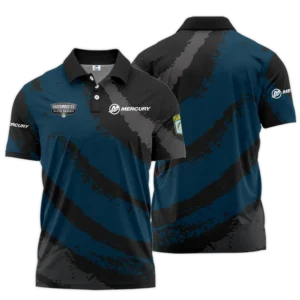 Long Polo Fishing Tournaments Sport Classic Polo Shirt Mercury Bassmaster Elite Tournament Polo Shirt