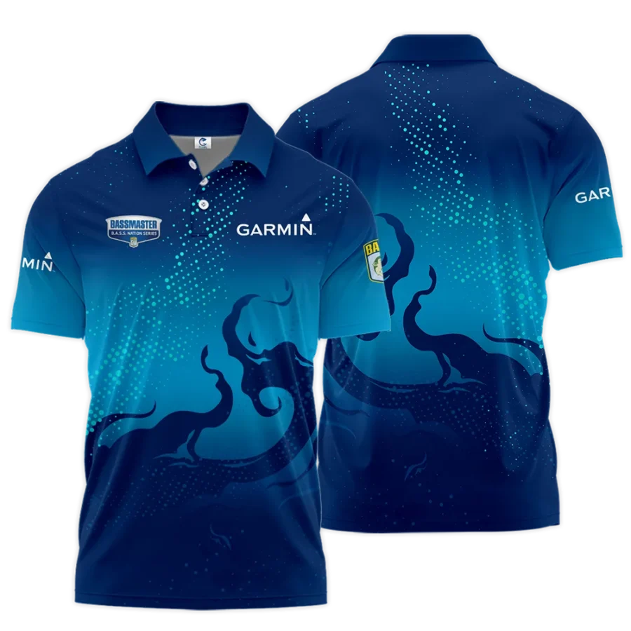 Short Polo Fishing Tournaments Sport Classic Polo Shirt Garmin B.A.S.S. Nation Tournament Polo Shirt