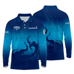 Zipper Polo Fishing Tournaments Sport Classic Polo Shirt Garmin B.A.S.S. Nation Tournament Polo Shirt