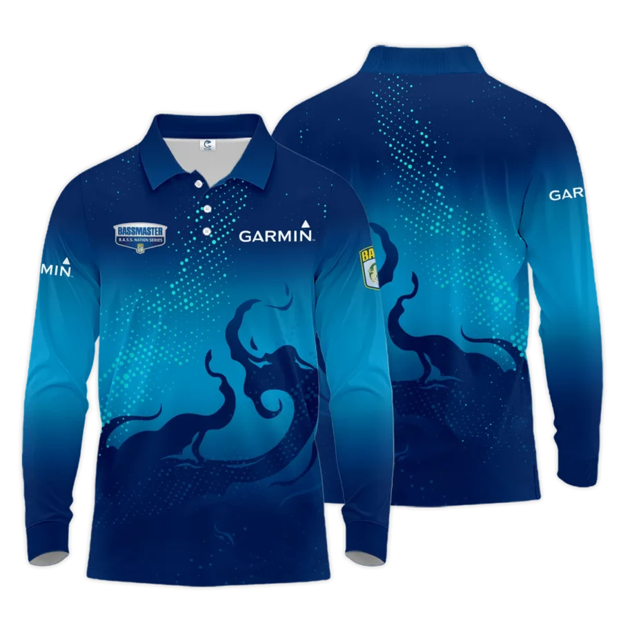 Long Polo Fishing Tournaments Sport Classic Polo Shirt Garmin B.A.S.S. Nation Tournament Polo Shirt