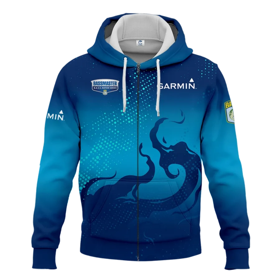 Zipper Hoodie Fishing Tournaments Sport Classic Hoodie Garmin B.A.S.S. Nation Tournament Hoodie