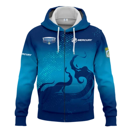 Zipper Hoodie Fishing Tournaments Sport Classic Hoodie Mercury B.A.S.S. Nation Tournament Hoodie