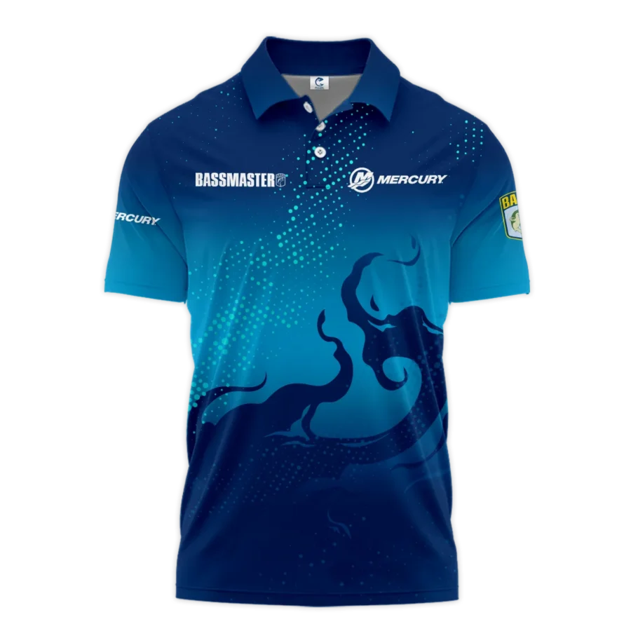 Short Polo Fishing Tournaments Sport Classic Polo Shirt Mercury Bassmasters Tournament Polo Shirt