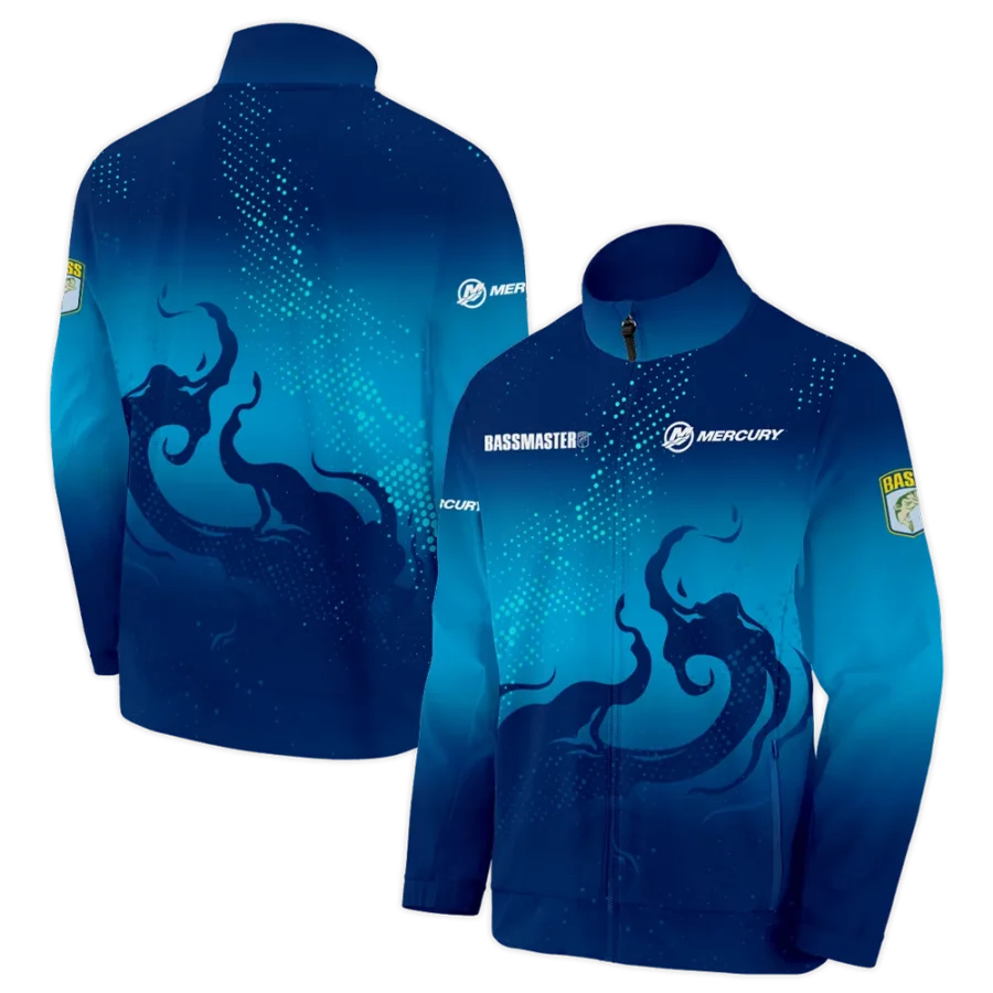 Fishing Tournaments Sport Classic Jacket Mercury Bassmasters Tournament Stand Collar Jacket