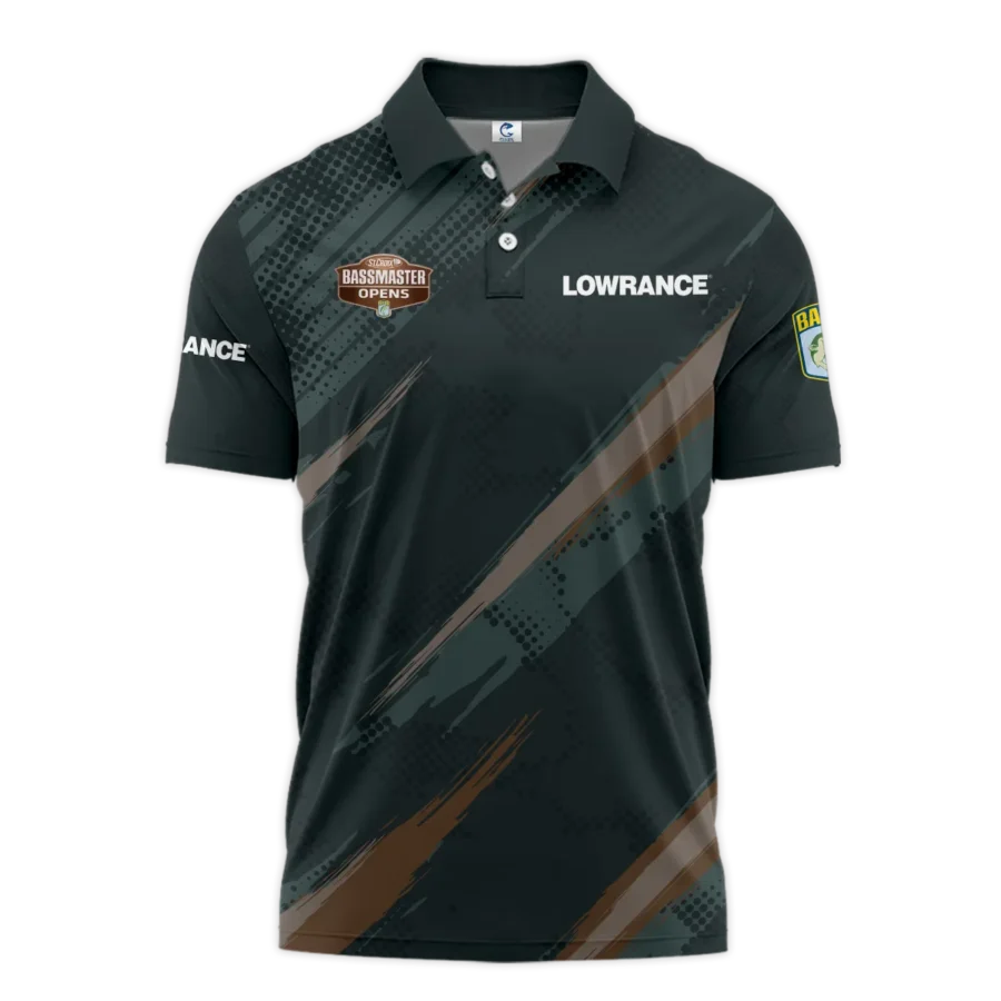 Short Polo Fishing Tournaments Sport Classic Polo Shirt Lowrance Bassmaster Opens Tournament Polo Shirt