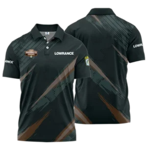 Zipper Polo Fishing Tournaments Sport Classic Polo Shirt Lowrance Bassmaster Opens Tournament Polo Shirt