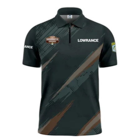 Zipper Polo Fishing Tournaments Sport Classic Polo Shirt Lowrance Bassmaster Opens Tournament Polo Shirt