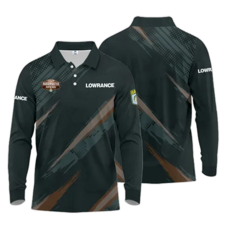 Long Polo Fishing Tournaments Sport Classic Polo Shirt Lowrance Bassmaster Opens Tournament Polo Shirt