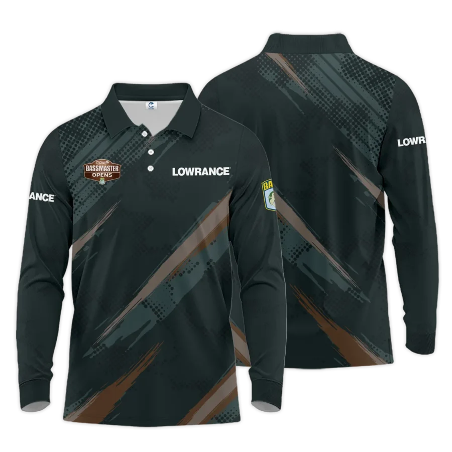 Long Polo Fishing Tournaments Sport Classic Polo Shirt Lowrance Bassmaster Opens Tournament Polo Shirt