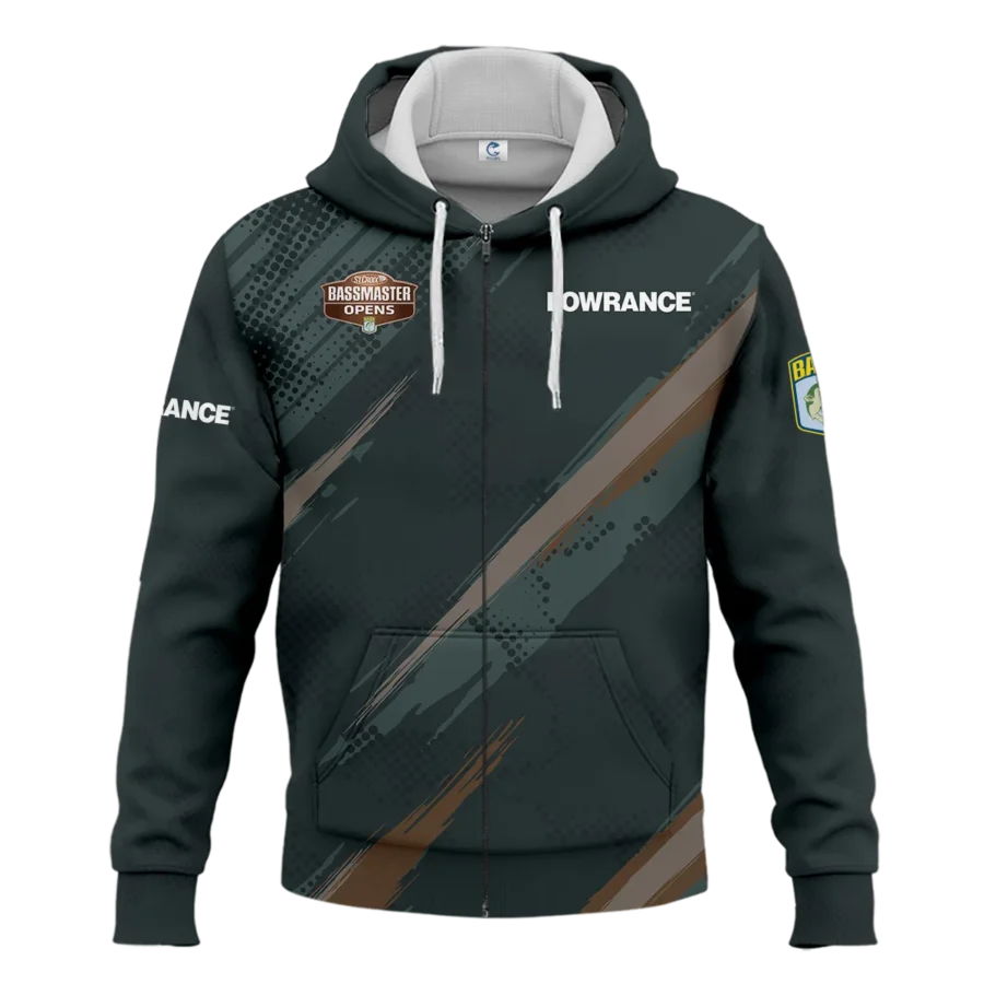 Zipper Hoodie Fishing Tournaments Sport Classic Hoodie Lowrance Bassmaster Opens Tournament Hoodie