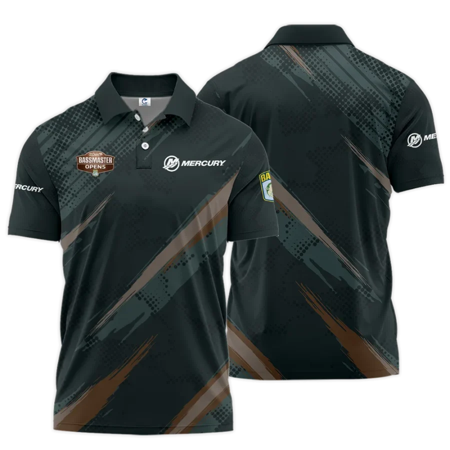 Short Polo Fishing Tournaments Sport Classic Polo Shirt Mercury Bassmaster Opens Tournament Polo Shirt