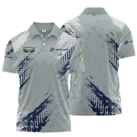 Short Polo Fishing Tournaments Sport Classic Polo Shirt Mercury Bassmaster Elite Tournament Polo Shirt