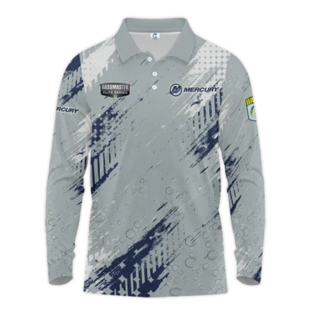 Long Polo Fishing Tournaments Sport Classic Polo Shirt Mercury Bassmaster Elite Tournament Polo Shirt