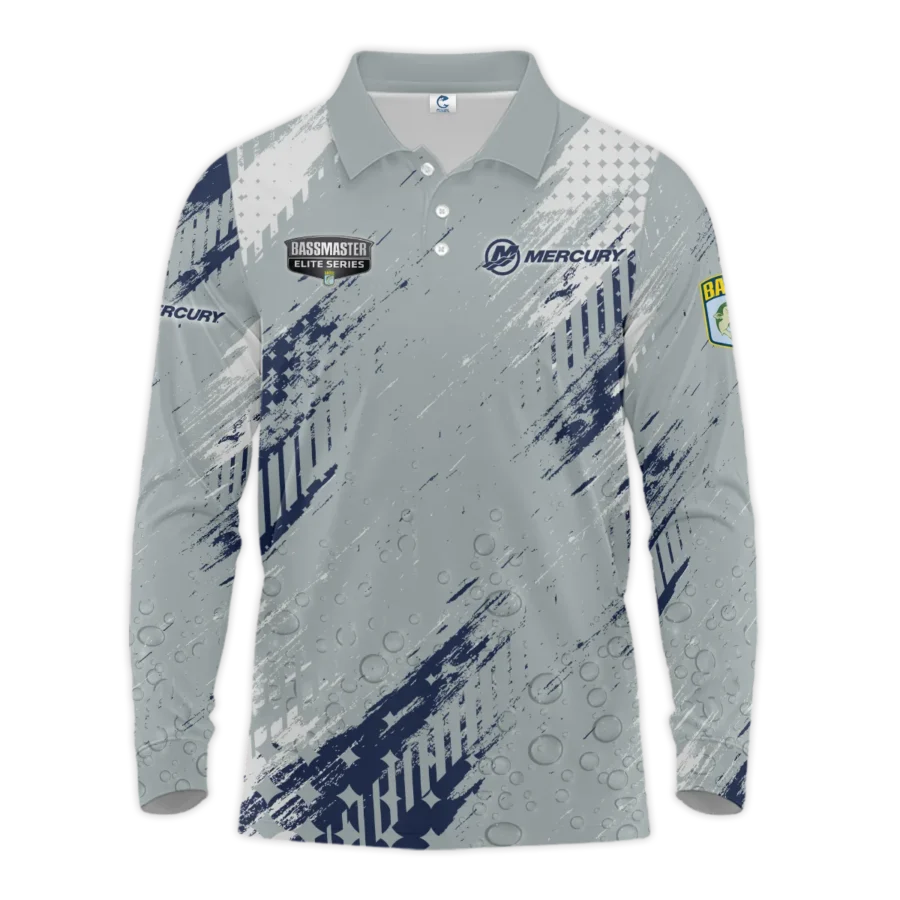 Long Polo Fishing Tournaments Sport Classic Polo Shirt Mercury Bassmaster Elite Tournament Polo Shirt