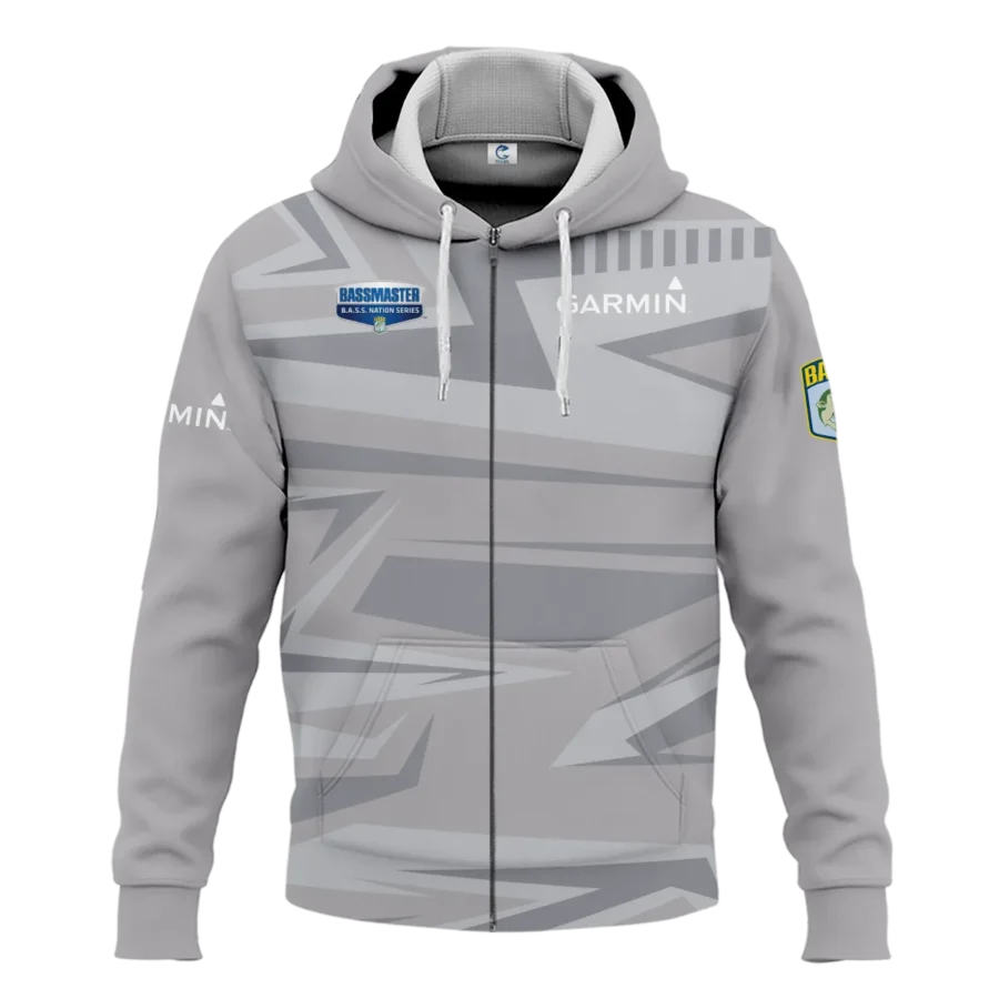 Zipper Hoodie Fishing Tournaments Sport Classic Hoodie Garmin B.A.S.S. Nation Tournament Hoodie