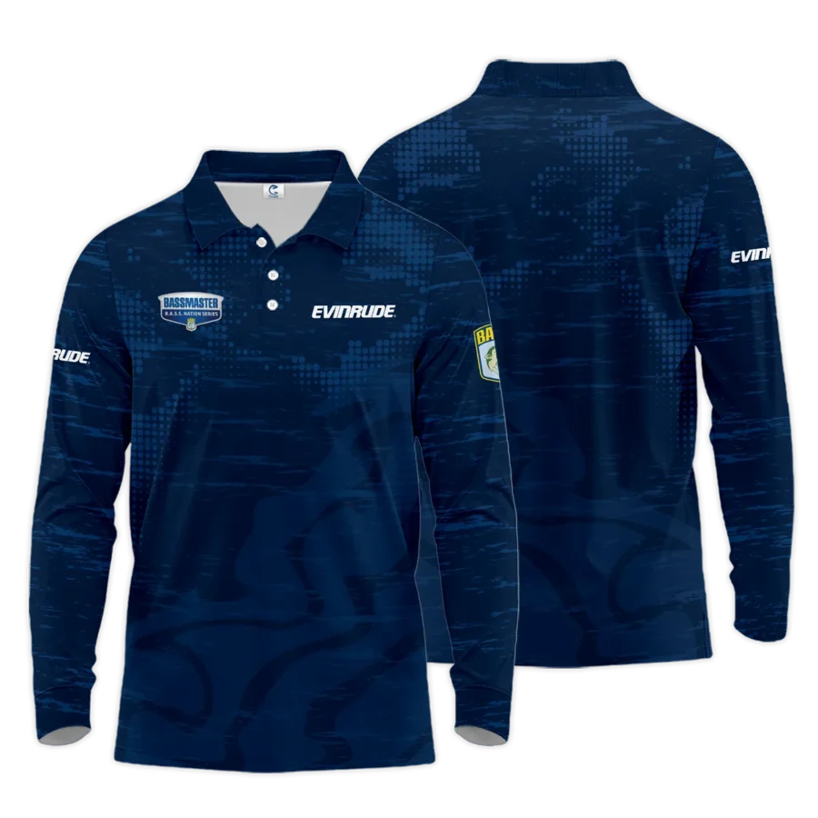 Long Polo Fishing Tournaments Sport Classic Polo Shirt Evinrude B.A.S.S. Nation Tournament Polo Shirt