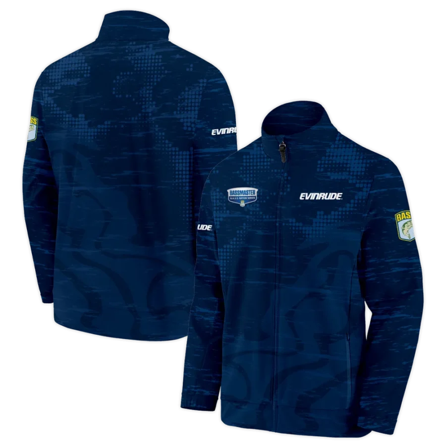 Fishing Tournaments Sport Classic Jacket Evinrude B.A.S.S. Nation Tournament Stand Collar Jacket