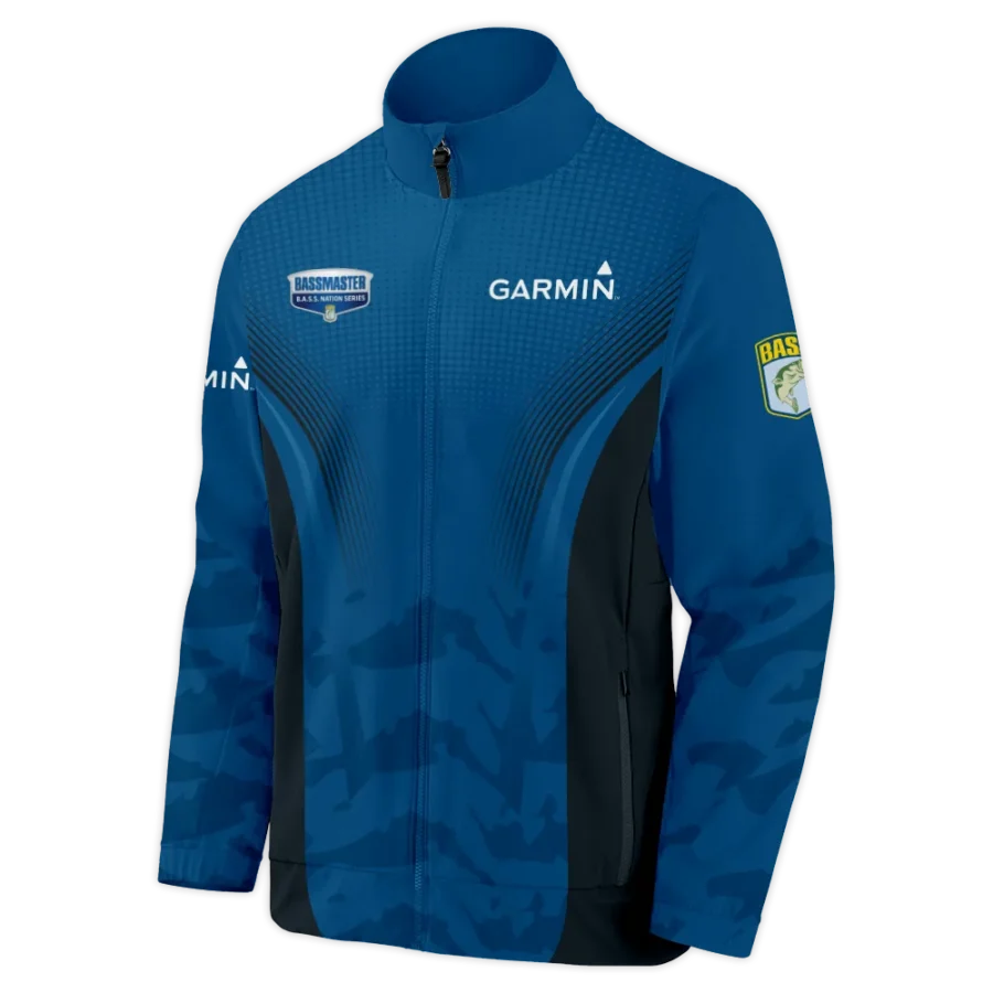 Fishing Tournaments Sport Classic Jacket Garmin B.A.S.S. Nation Tournament Stand Collar Jacket