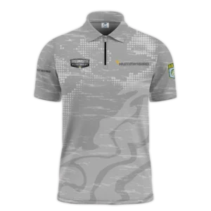 Short Polo Fishing Tournaments Sport Classic Polo Shirt Humminbird Bassmaster Elite Tournament Polo Shirt