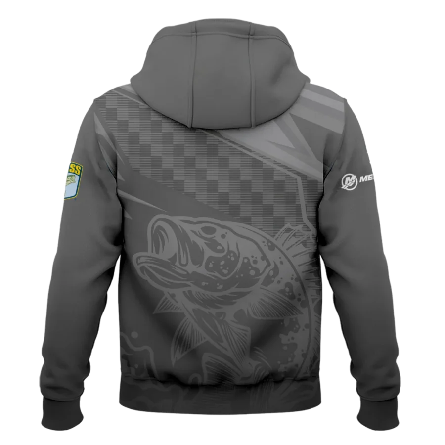 Zipper Hoodie Fishing Tournaments Sport Classic Hoodie Mercury Bassmaster Elite Tournament Hoodie