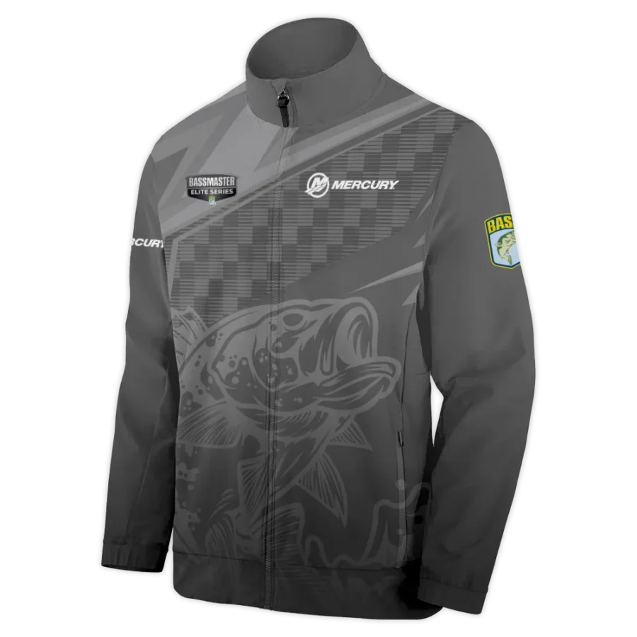 Fishing Tournaments Sport Classic Jacket Mercury Bassmaster Elite Tournament Stand Collar Jacket