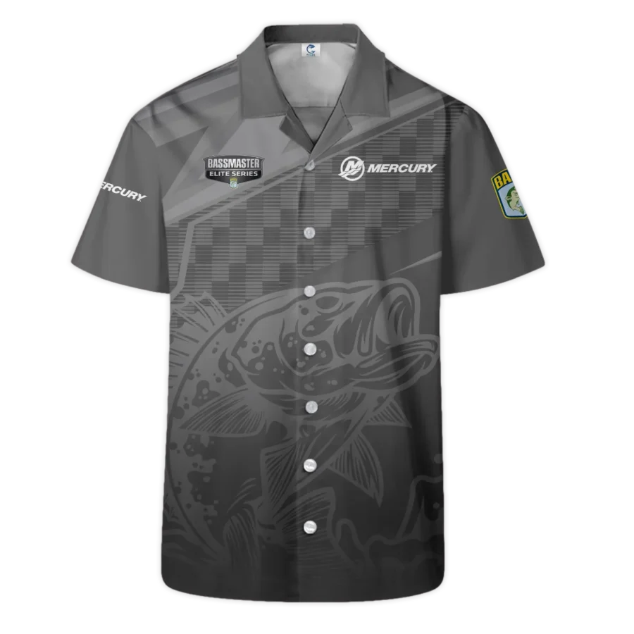 Fishing Tournaments Sport Classic Hawaiian Shirt Mercury Bassmaster Elite Tournament Hawaiian Shirt