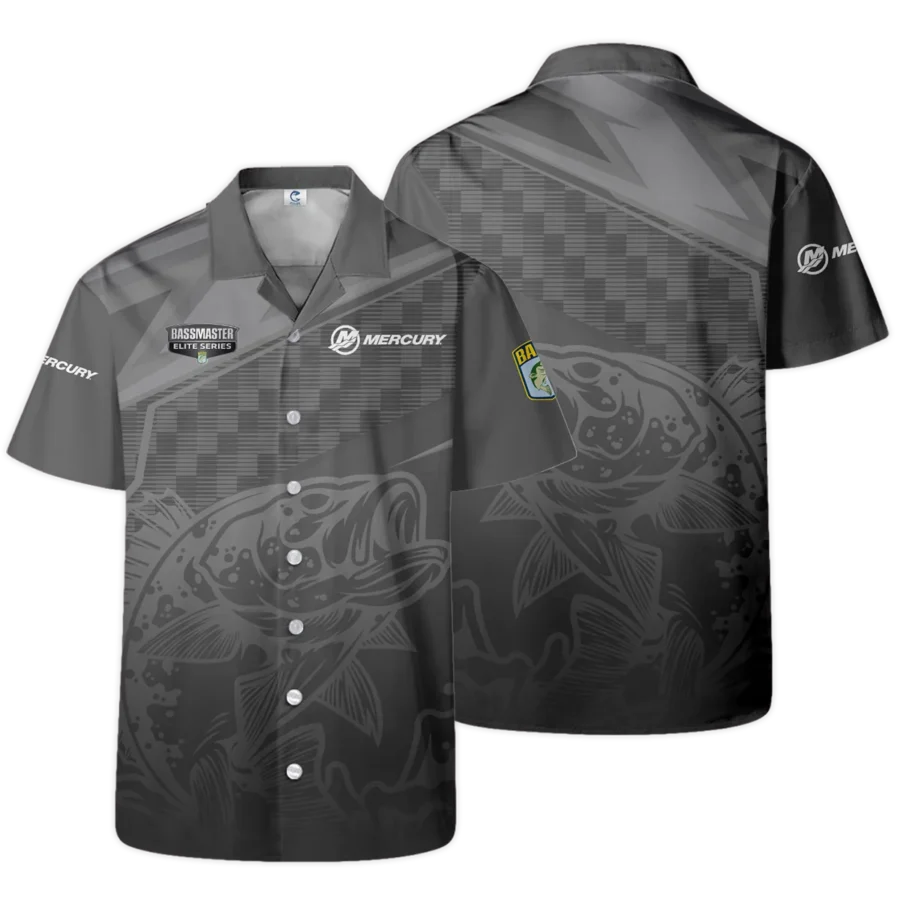 Fishing Tournaments Sport Classic Hawaiian Shirt Mercury Bassmaster Elite Tournament Hawaiian Shirt