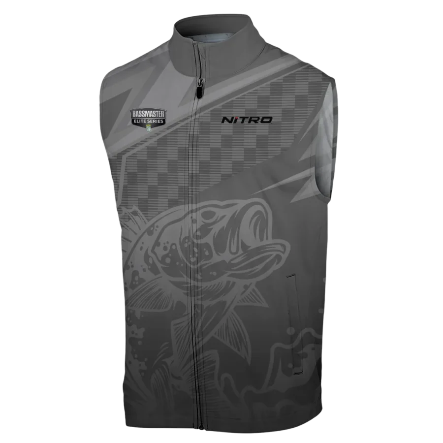 Fishing Tournaments Sport Classic Jacket Nitro Bassmaster Elite Tournament Sleeveless Jacket