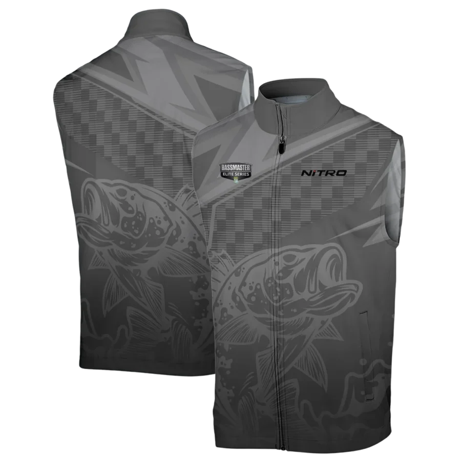 Fishing Tournaments Sport Classic Jacket Nitro Bassmaster Elite Tournament Sleeveless Jacket