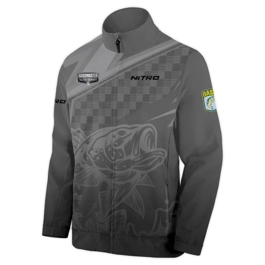 Fishing Tournaments Sport Classic Jacket Nitro Bassmaster Elite Tournament Stand Collar Jacket