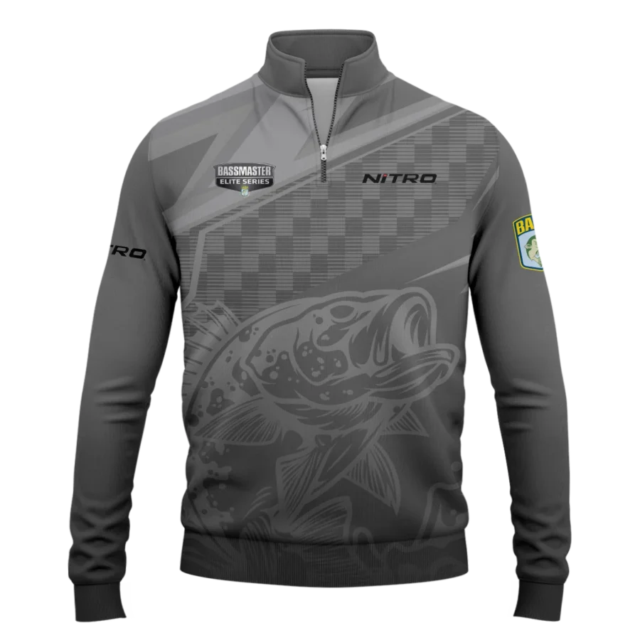 Fishing Tournaments Sport Classic Jacket Nitro Bassmaster Elite Tournament Quarter-Zip Jacket