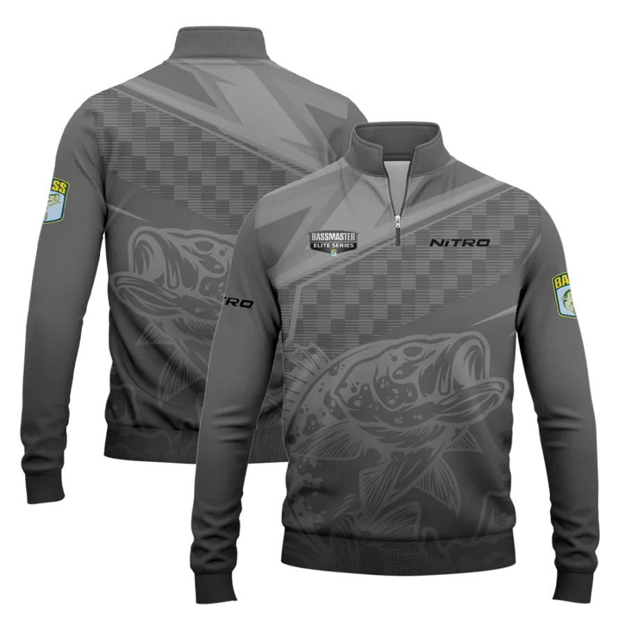 Fishing Tournaments Sport Classic Jacket Nitro Bassmaster Elite Tournament Quarter-Zip Jacket