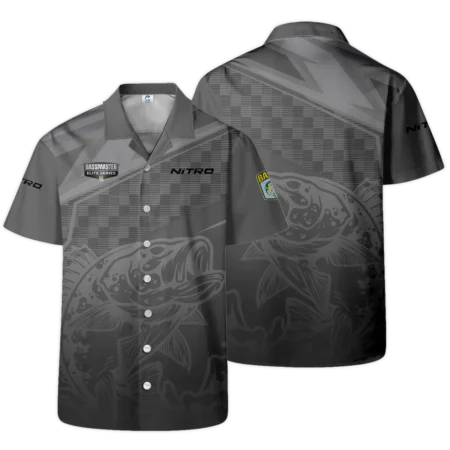 Fishing Tournaments Sport Classic Hawaiian Shirt Nitro Bassmaster Elite Tournament Hawaiian Shirt