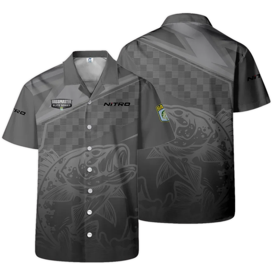 Fishing Tournaments Sport Classic Hawaiian Shirt Nitro Bassmaster Elite Tournament Hawaiian Shirt