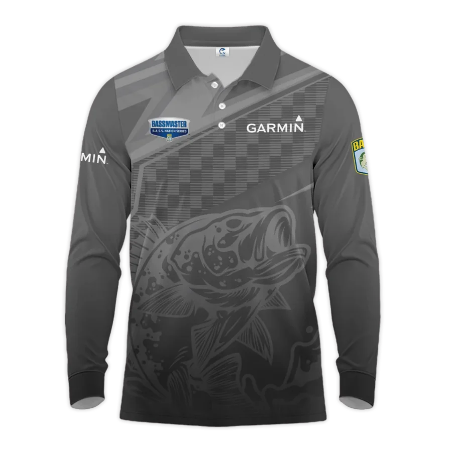 Long Polo Fishing Tournaments Sport Classic Polo Shirt Garmin B.A.S.S. Nation Tournament Polo Shirt