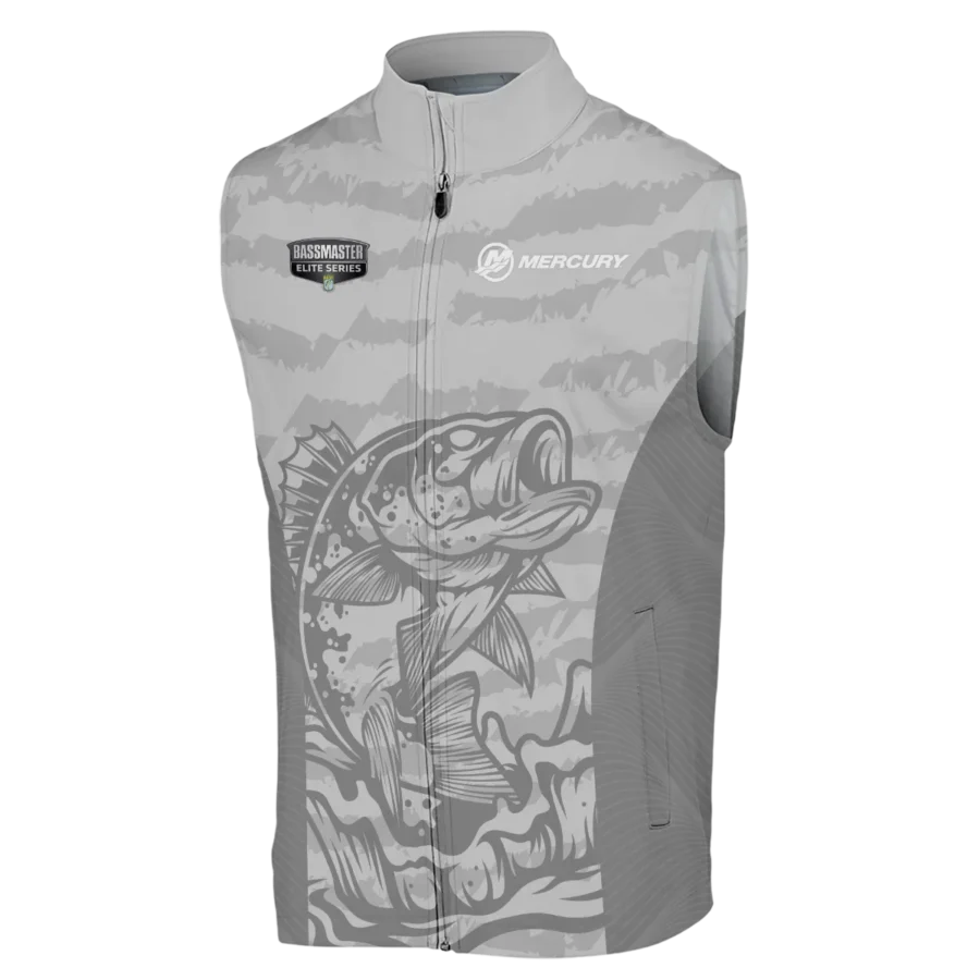 Fishing Tournaments Sport Classic Jacket Mercury Bassmaster Elite Tournament Sleeveless Jacket