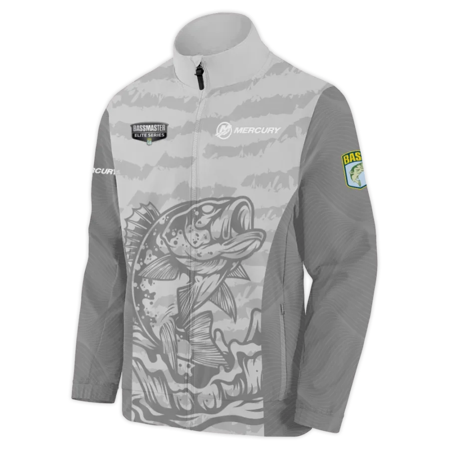 Fishing Tournaments Sport Classic Jacket Mercury Bassmaster Elite Tournament Stand Collar Jacket