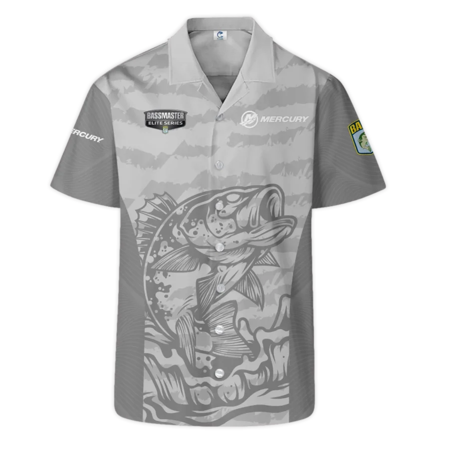 Fishing Tournaments Sport Classic Hawaiian Shirt Mercury Bassmaster Elite Tournament Hawaiian Shirt