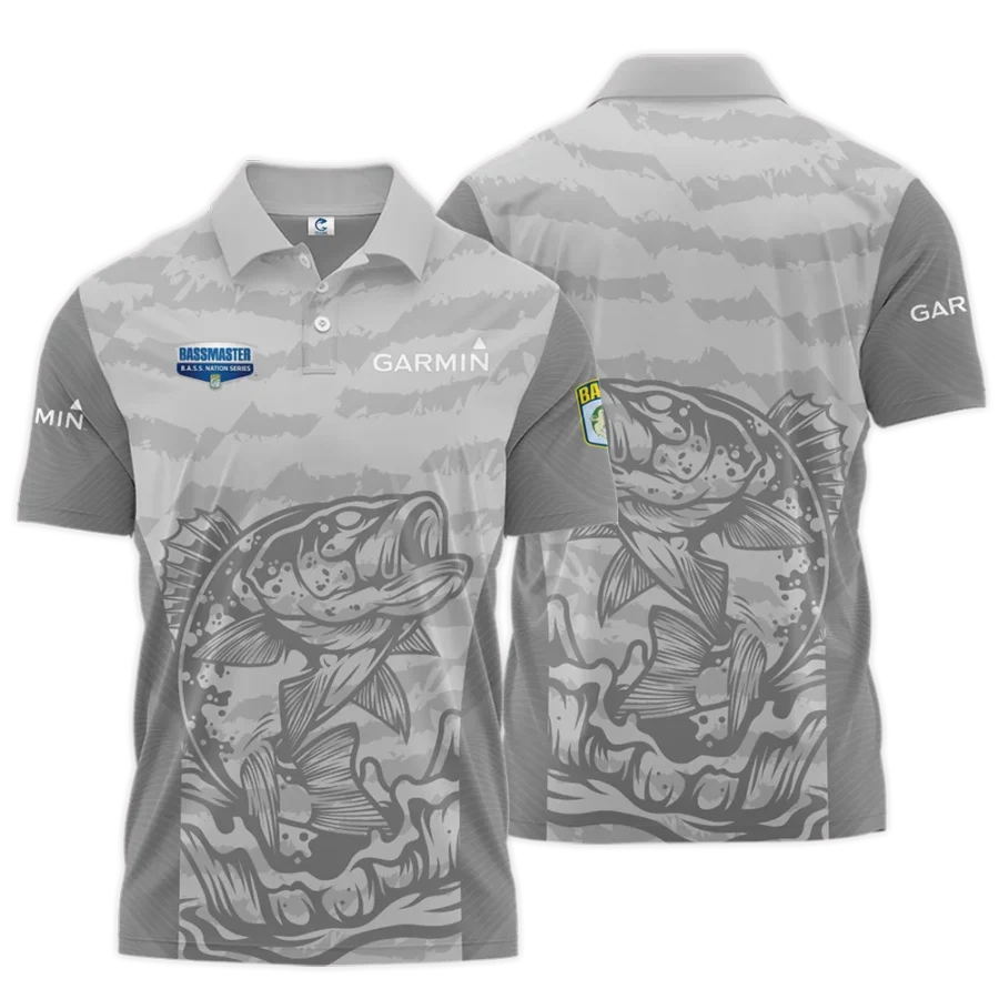 Short Polo Fishing Tournaments Sport Classic Polo Shirt Garmin B.A.S.S. Nation Tournament Polo Shirt