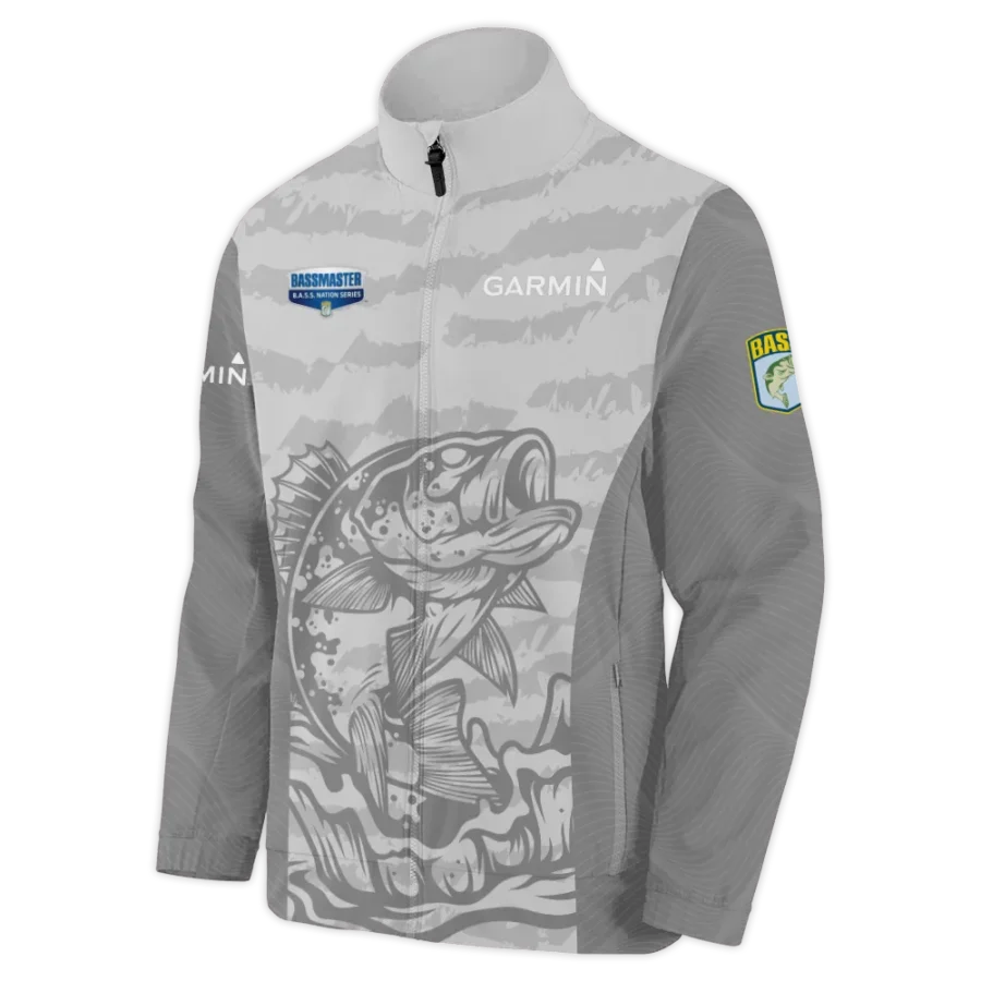 Fishing Tournaments Sport Classic Jacket Garmin B.A.S.S. Nation Tournament Stand Collar Jacket