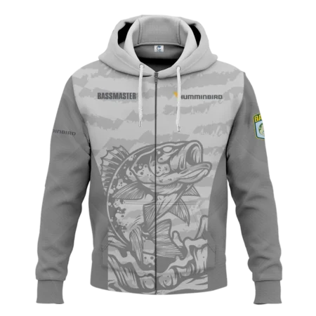 Zipper Hoodie Fishing Tournaments Sport Classic Hoodie Humminbird Bassmasters Tournament Hoodie