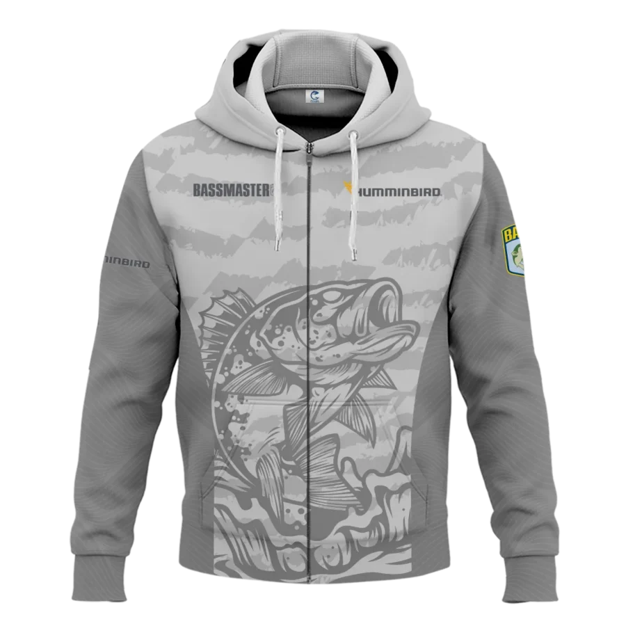 Zipper Hoodie Fishing Tournaments Sport Classic Hoodie Humminbird Bassmasters Tournament Hoodie