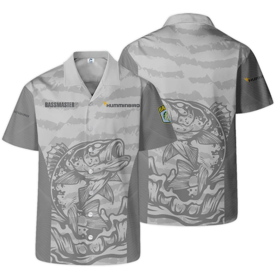 Fishing Tournaments Sport Classic Hawaiian Shirt Humminbird Bassmasters Tournament Hawaiian Shirt