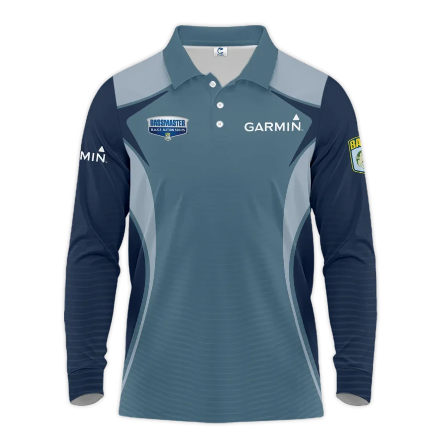 Long Polo Fishing Tournaments Sport Classic Polo Shirt Garmin B.A.S.S. Nation Tournament Polo Shirt