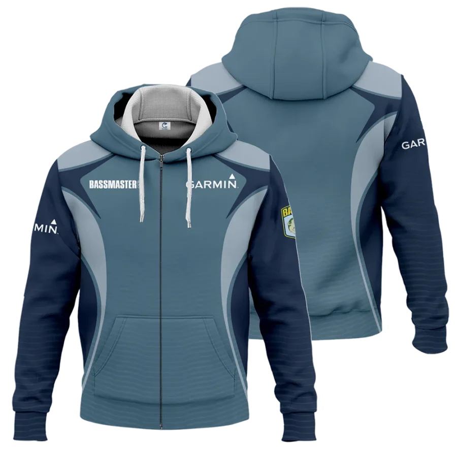 Zipper Hoodie Fishing Tournaments Sport Classic Hoodie Garmin Bassmasters Tournament Hoodie