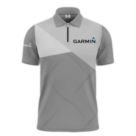 Zipper Polo Fishing Tournaments Sport Classic Polo Shirt Garmin Exclusive Logo Polo Shirt