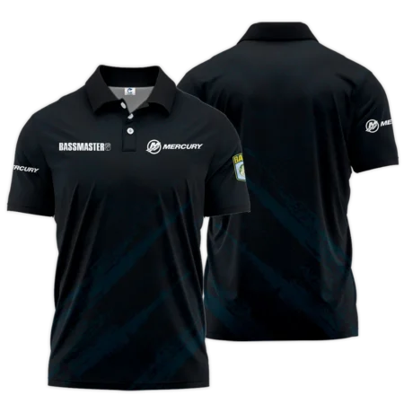 Short Polo Fishing Tournaments Sport Classic Polo Shirt Mercury Bassmaster Tournament Polo Shirt